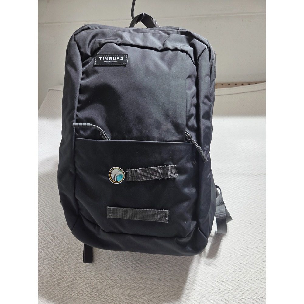 Timbuk2 Black Laptop Backpack Commuter Travel Work School Padded San Francisco